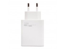 Адаптер Сетевой ORG Xiaomi [BHR6039EU] (повр. уп) USB 33W (A) (white) (235462)