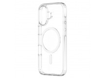Чехол для iPhone 16 Magsafe, прозрачный, в упаковке