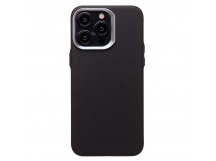 Чехол-накладка - SM028 SafeMag Carbon для "Apple iPhone 15 Pro Max" (black) (234709)