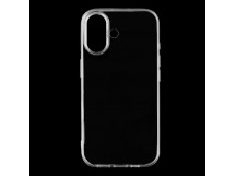 Накладка силиконовая Vixion 1,0мм для iPhone 16 Plus (прозрачный)