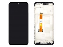 Дисплей для Realme C55 (RMX3710) в рамке + тачскрин (черный) (100% LCD)