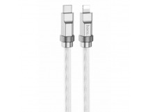 Кабель Type-C - Apple lightning HOCO U113 1.0м (silver)