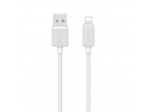 Кабель USB - Lightning USAMS SJ694 (2.4A/2m) белый