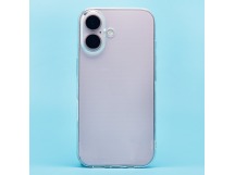 Чехол-накладка Activ ASC-101 Puffy для "Apple iPhone 16" (прозрачный) (234393)