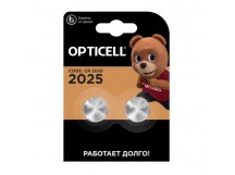 Элемент питания OPTICELL SPECIALTY CR2025 BL2 (2/20/200/33600)