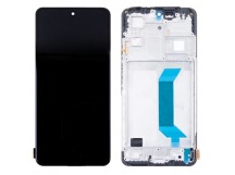 Дисплей для Xiaomi Poco X5 5G/Redmi Note 12 5G (22111317PG/22111317I) модуль с рамкой Черный - (In-Cell)