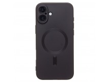 Чехол-накладка - SM020 Matte SafeMag для "Apple iPhone 16 Plus" (black) (234702)