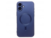 Чехол-накладка - SM020 Matte SafeMag для "Apple iPhone 16 Plus" (dark blue) (234703)