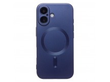 Чехол-накладка - SM020 Matte SafeMag для "Apple iPhone 16" (dark blue) (234698)
