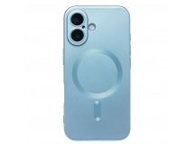 Чехол-накладка - SM020 Matte SafeMag для "Apple iPhone 16" (light blue) (234701)
