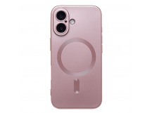 Чехол-накладка - SM020 Matte SafeMag для "Apple iPhone 16" (light pink) (234700)