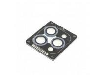 Защитное стекло линзы камеры Remax GL-89 для iPhone 15 Pro/15 Pro Max (комплект 3 шт.) Голубой