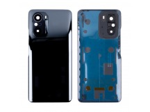 Задняя крышка для Xiaomi Poco F3 (M2012K11AG) Черный - Премиум