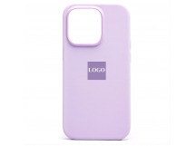 Чехол для iPhone 14 Pro Silicone Case, Magsafe с анимацией, лиловый