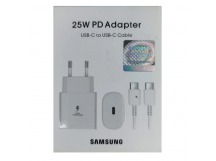 Сетевое ЗУ SAMSUNG EP-TA800NWEGRU (PD/25W, кабель Type-C) белое ORG