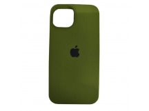 Чехол силиконовый Silicone Case ORG iPhone 15 Pro хаки (20)