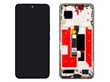 Дисплей для Huawei Honor 90 (REA-NX9) в рамке + тачскрин (черный) (100% LCD)