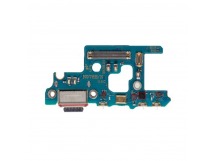 Шлейф (плата) для Samsung N976 Galaxy Note 10 Plus 5G + разъем зарядки + микрофон (100% components)