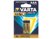 Батарейка LR03 Varta Longlife BL 2/20/100