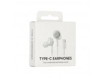 Проводные наушники Type-C AKG SAMSUNG белые C
