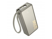 Внешний аккумулятор Hoco Q27A 22.5W+PD33W 10000mAh Type-C/USB/Type-C (titanium gold)(234612)