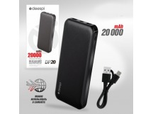 Портативный аккумулятор DEESPI DP20 20000 mAh (черный)