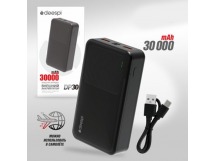 Портативный аккумулятор DEESPI DP30 30000 mAh (черный)