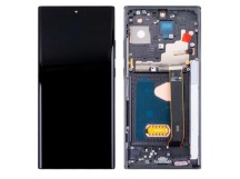 Дисплей для Samsung Galaxy Note 20 Ultra (N985F/N986F) модуль с рамкой Черный - (OLED) (Full Size)
