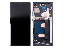 Дисплей для Samsung Galaxy Note 20 Ultra (N985F/N986F) модуль с рамкой Черный - (In-Cell)