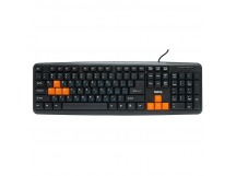 Клавиатура Dialog Standart KS-020U мембранная игровая USB (повр. уп.) (black/orange) (236288)