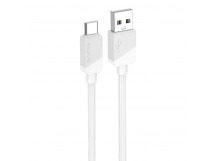 Кабель USB - Type-C Borofone BX107 18W 100см 3A  (white) (234647)