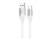 Кабель USB - Type-C Borofone BX108 18W 100см 3A  (white) (234670)