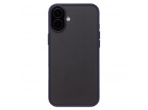 Чехол-накладка - PC035 для "Apple iPhone 16 Plus" (dark blue) (234438)