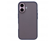 Чехол-накладка - PC035 для "Apple iPhone 16" (dark blue) (234437)