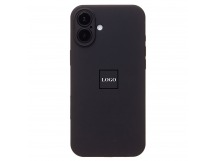 Чехол-накладка Soft Touch для Apple iPhone 16 Plus (black)