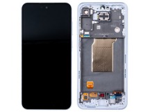 Дисплей для Samsung Galaxy A55 5G (A556E) модуль с рамкой Голубой - OR (SP)