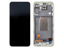 Дисплей для Samsung Galaxy A55 5G (A556E) модуль с рамкой Желтый - OR (SP)