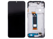 Дисплей для Xiaomi Poco M5 (22071219CG) модуль с рамкой Черный - OR