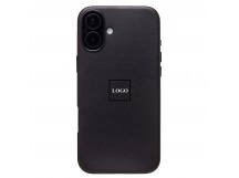 Чехол-накладка SM002 экокожа SafeMag для "Apple iPhone 16 Plus" (black) (234498)