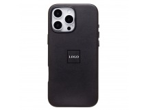 Чехол-накладка SM002 экокожа SafeMag для "Apple iPhone 16 Pro Max" (black) (234500)