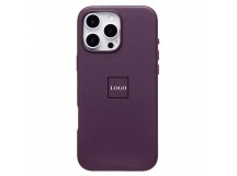Чехол-накладка SM002 экокожа SafeMag для "Apple iPhone 16 Pro Max" (mulberry) (234508)