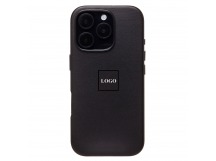 Чехол-накладка SM002 экокожа SafeMag для "Apple iPhone 16 Pro" (black) (234499)