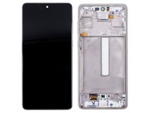 Дисплей для Samsung Galaxy A73 5G (A736B) модуль с рамкой Белый - OR (SP)