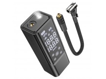 Автомобильный компрессор Hoco ZP7 Maddy portable  (black) (229934)