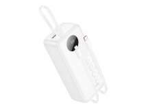 Внешний аккумулятор Hoco J132B 22.5W+PD20W 30000mAh Type-C/USB/Type-C (white)(235804)