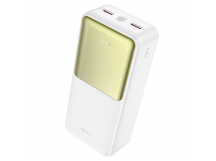 Внешний аккумулятор Hoco J136B 22.5W+PD20W 30000mAh Micro/Type-C/2USB/Type-C (white)(235802)