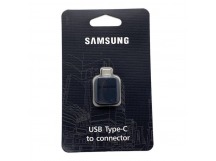 Адаптер Type-C - USB OTG Samsung Оригинал в упаковке Черный