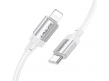 Кабель Type-C - Apple lightning Borofone BX108 PD (повр. уп.) 27W 100см 3A  (white) (236708)