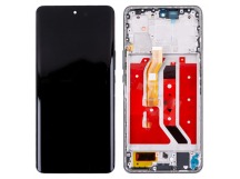 Дисплей для Huawei Honor X9b (ALI-NX1) модуль с рамкой Черный - OR