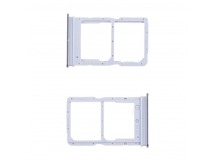 Держатель SIM для Huawei Honor X8a 4G/90 Lite (CRT-LX1/CRT-NX1) Серебро